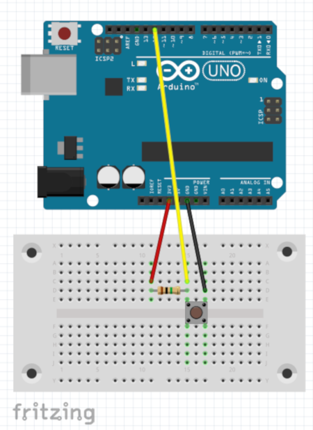 button ciruit diagram
